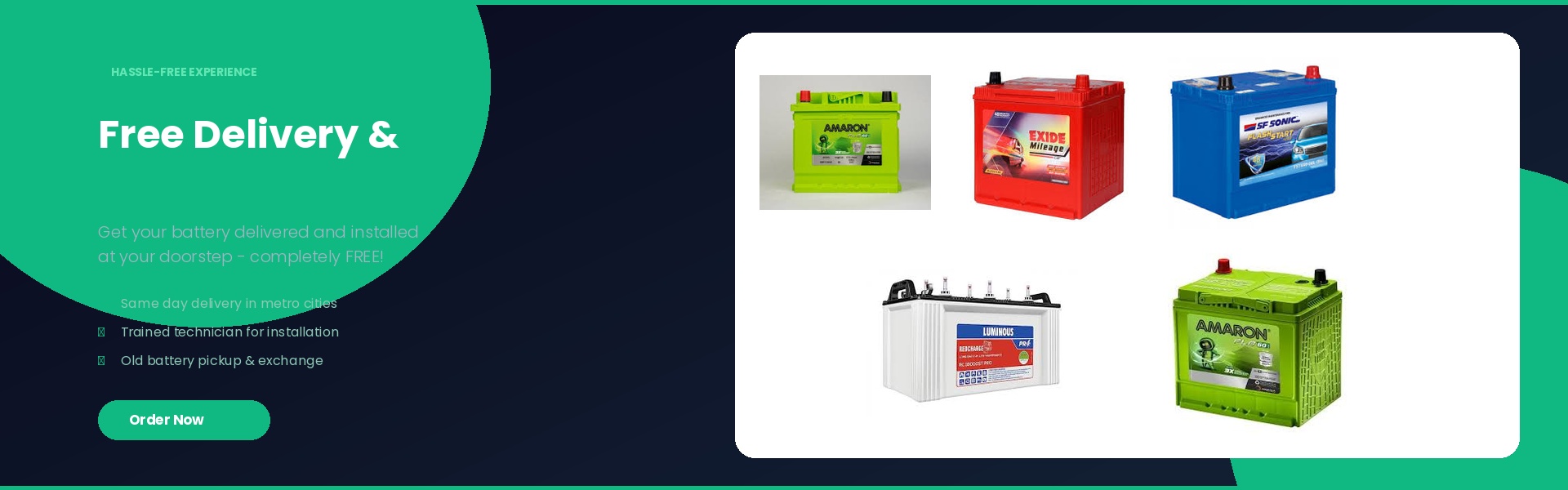 Free Delivery & Installation